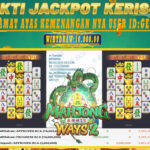 JACKPOT SLOT GACOR MAIN MAHJONG WAYS 2 06 APRIL 2025